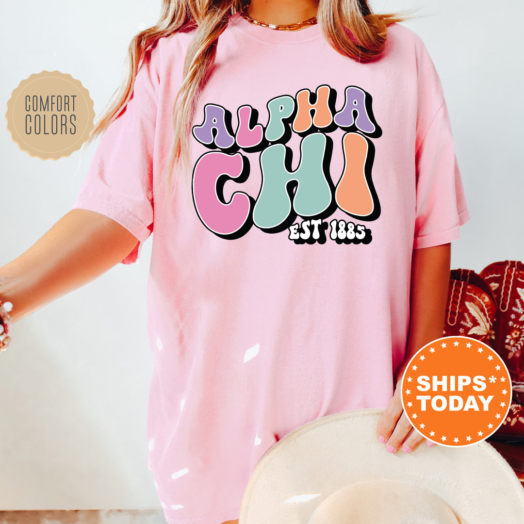a woman wearing a pink shirt and hat