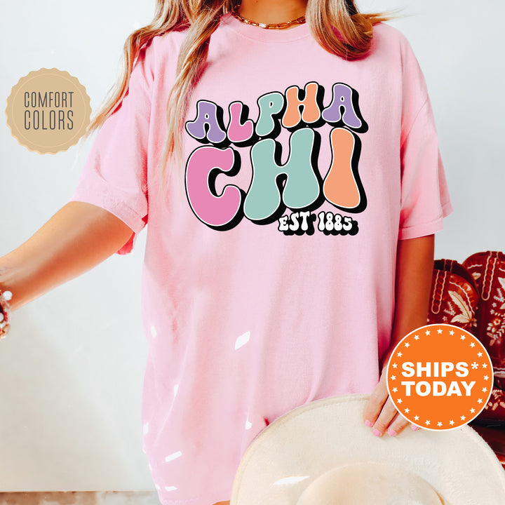 a woman wearing a pink shirt and hat