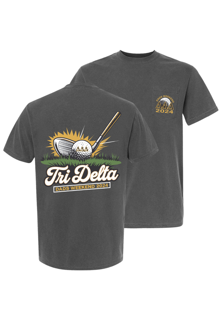 Custom Tri Delta Dad's Weekend Golf Sports