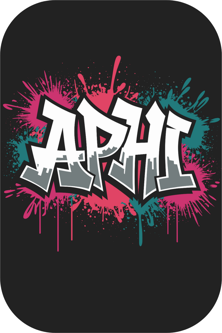 Custom Alpha Phi Paint Party Design