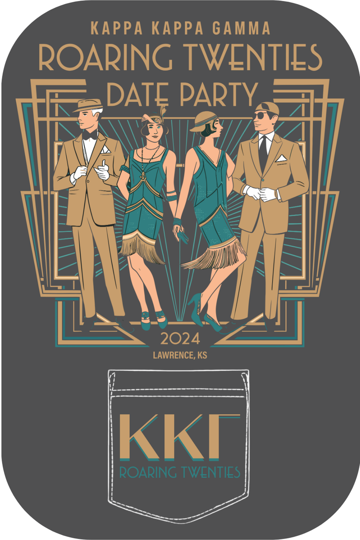 Custom Design Kappa Kappa Gamma Date Party