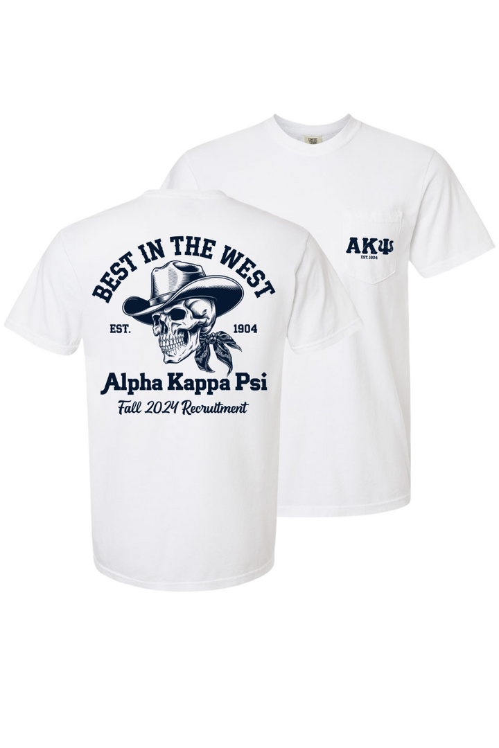 Custom Alpha Kappa Psi Fall Recruitment Western Design