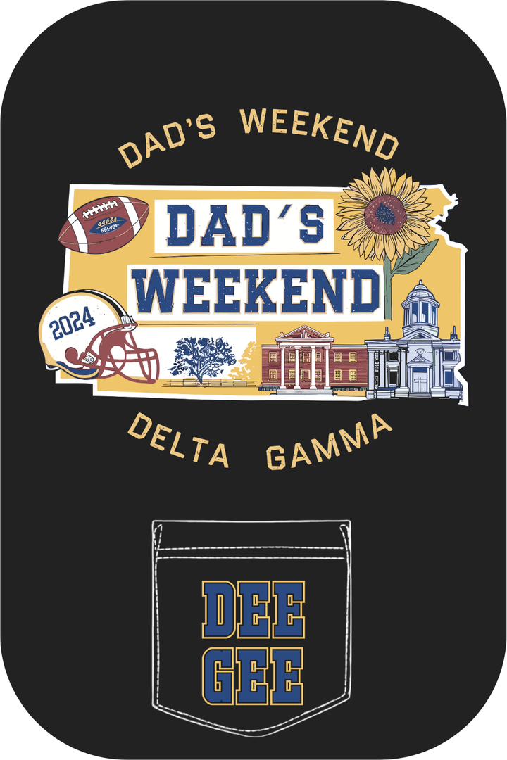 Custom Dad's Weekend Delta Gamma