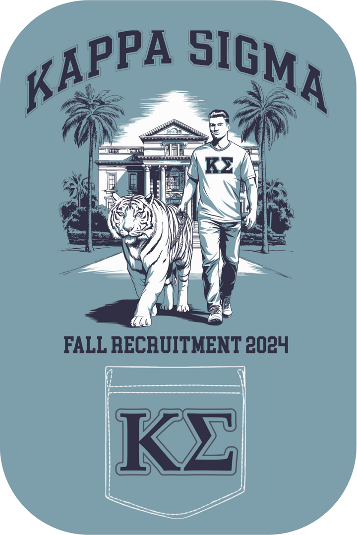 Custom Kappa Sigma Fall Recruitment Tiger