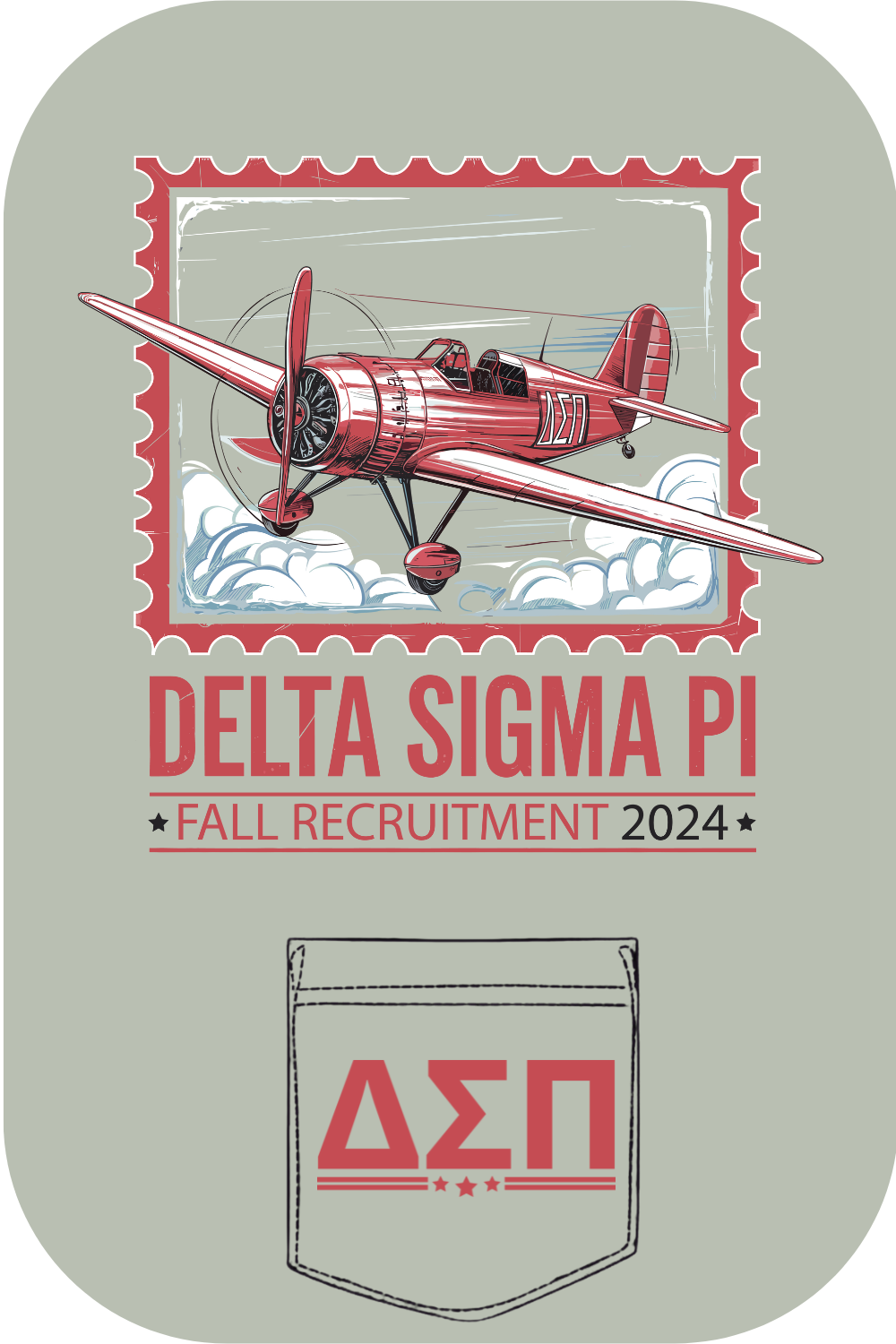 Custom Delta Sigma Pi Fall Recruitment
