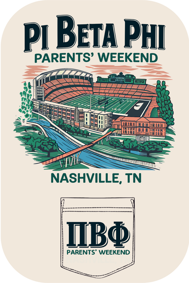 Custom Pi Beta Phi Parent's Weekend Stadium