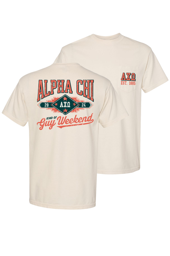 Custom Alpha Chi Kind Of Guy Weekend