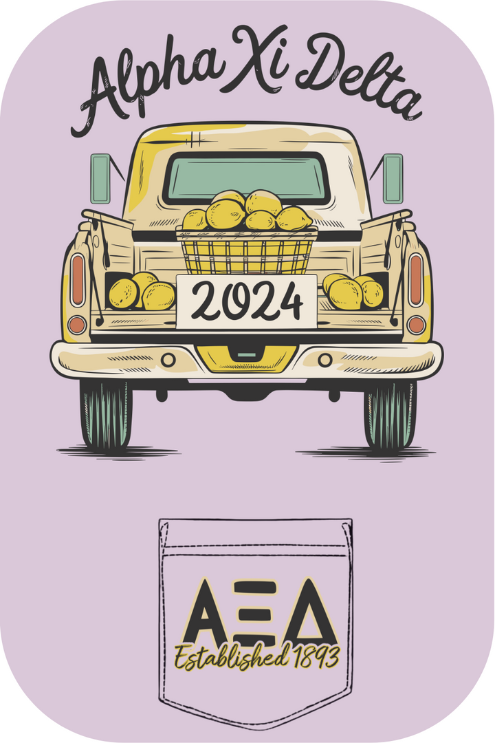 Custom Truck Alpha Xi Delta Lemon