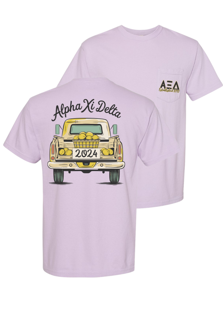 Custom Truck Alpha Xi Delta Lemon