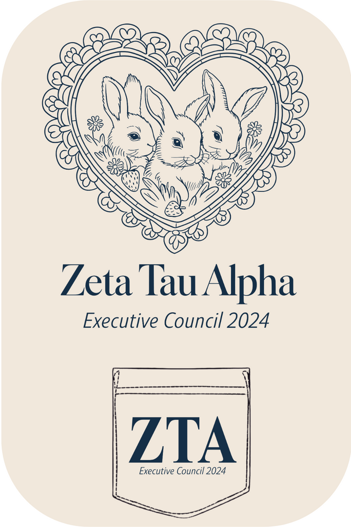 Custom Zeta Tau Alpha Executive Council