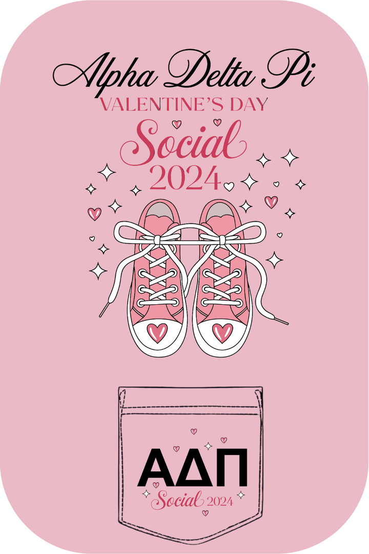 Custom Alpha Delta Pi Valentine's Day