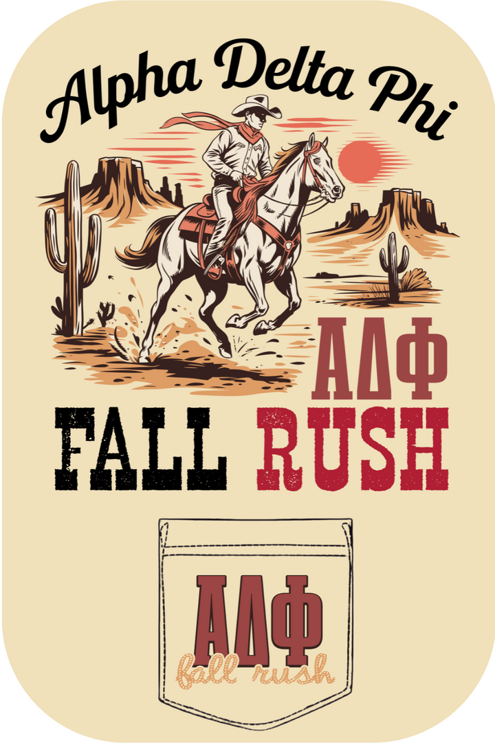 Custom Alpha Delta Phi Fall Rush