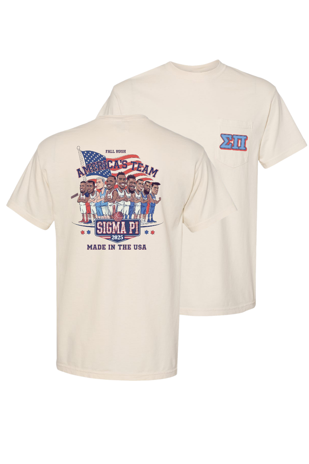 Custom Fall Rush Sigma Pi Made In The USA