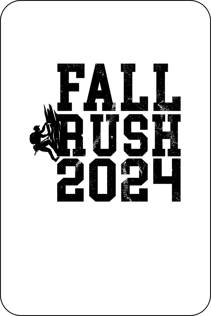 Custom Fall Rush Rock Climb