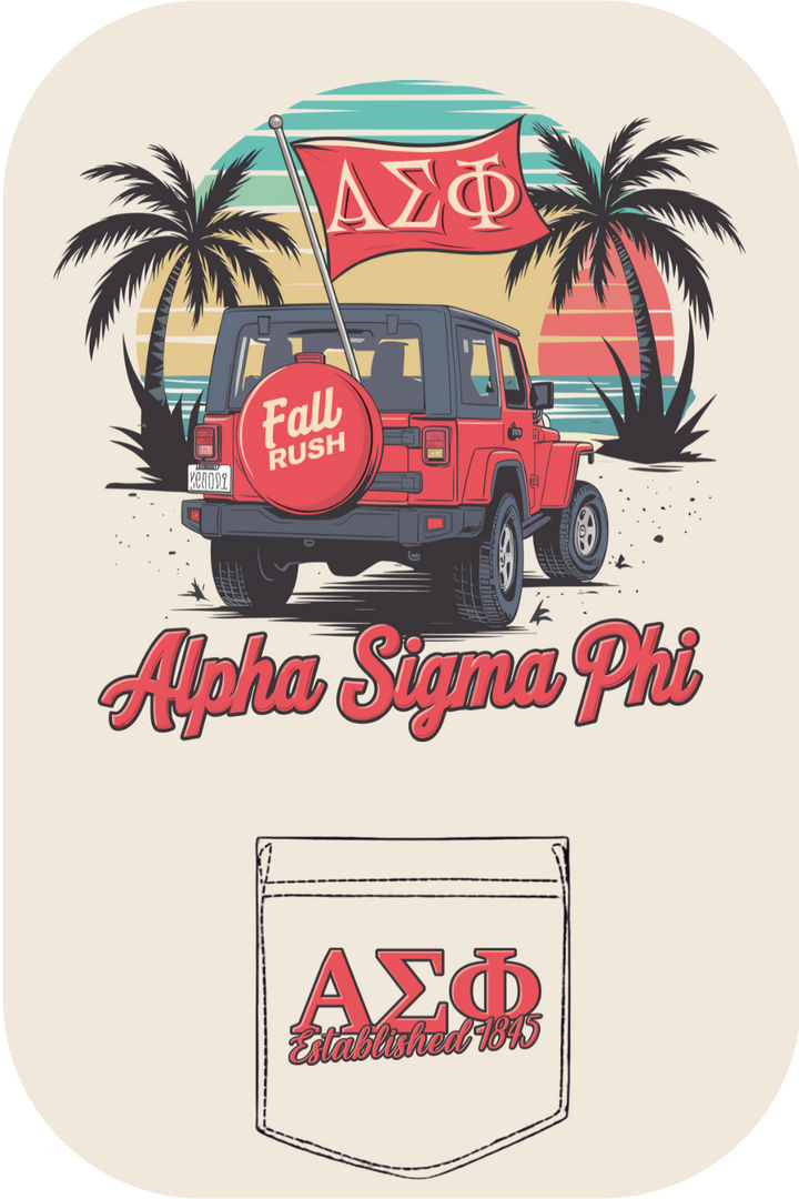 Custom Alpha Sigma Phi Fall Rush