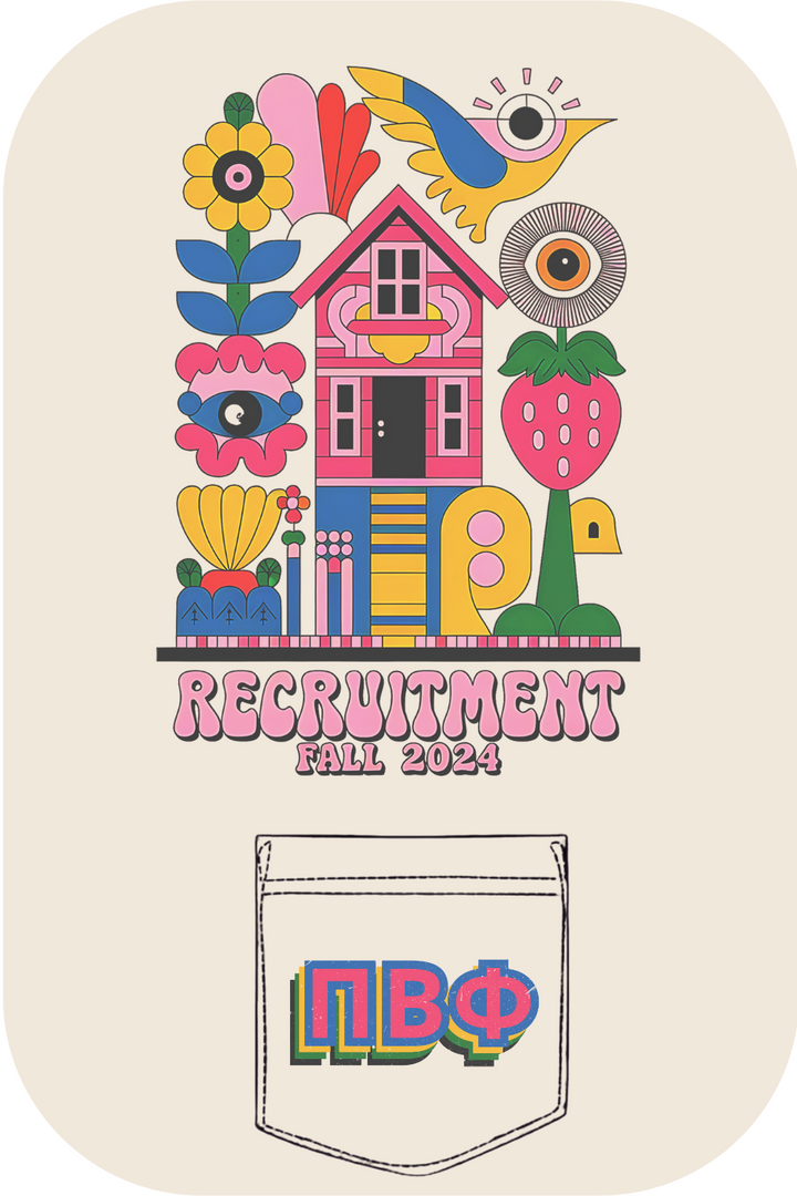 Custom Pi Beta Phi Recruitment Fall