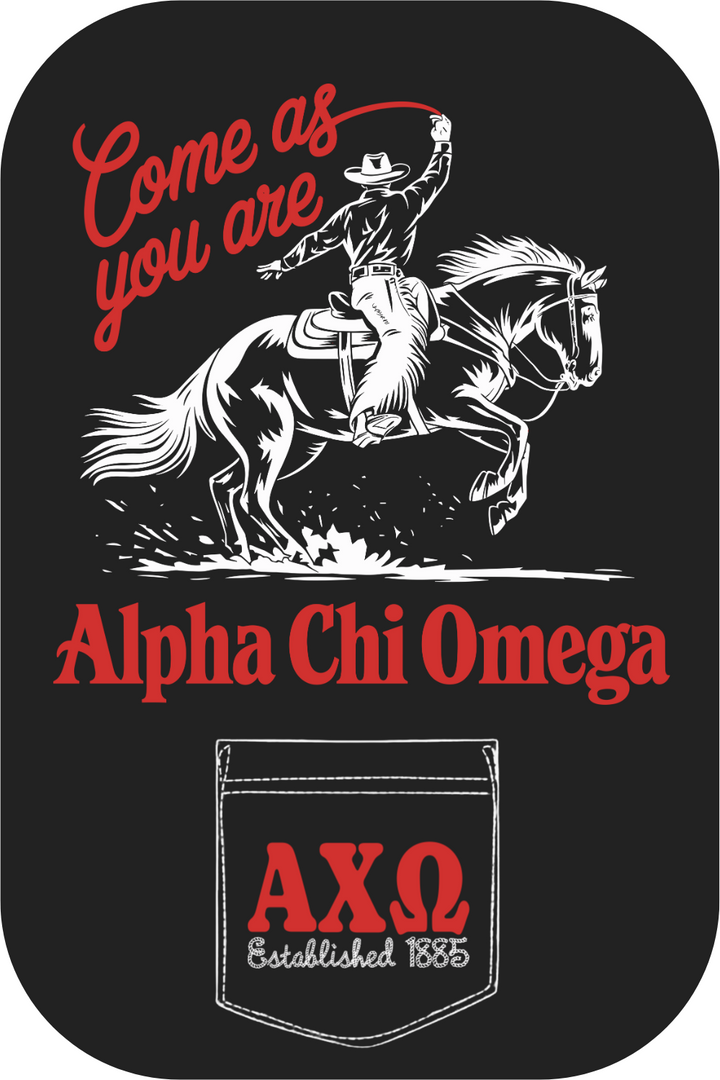 Custom Come As You Are Alpha Chi Omega