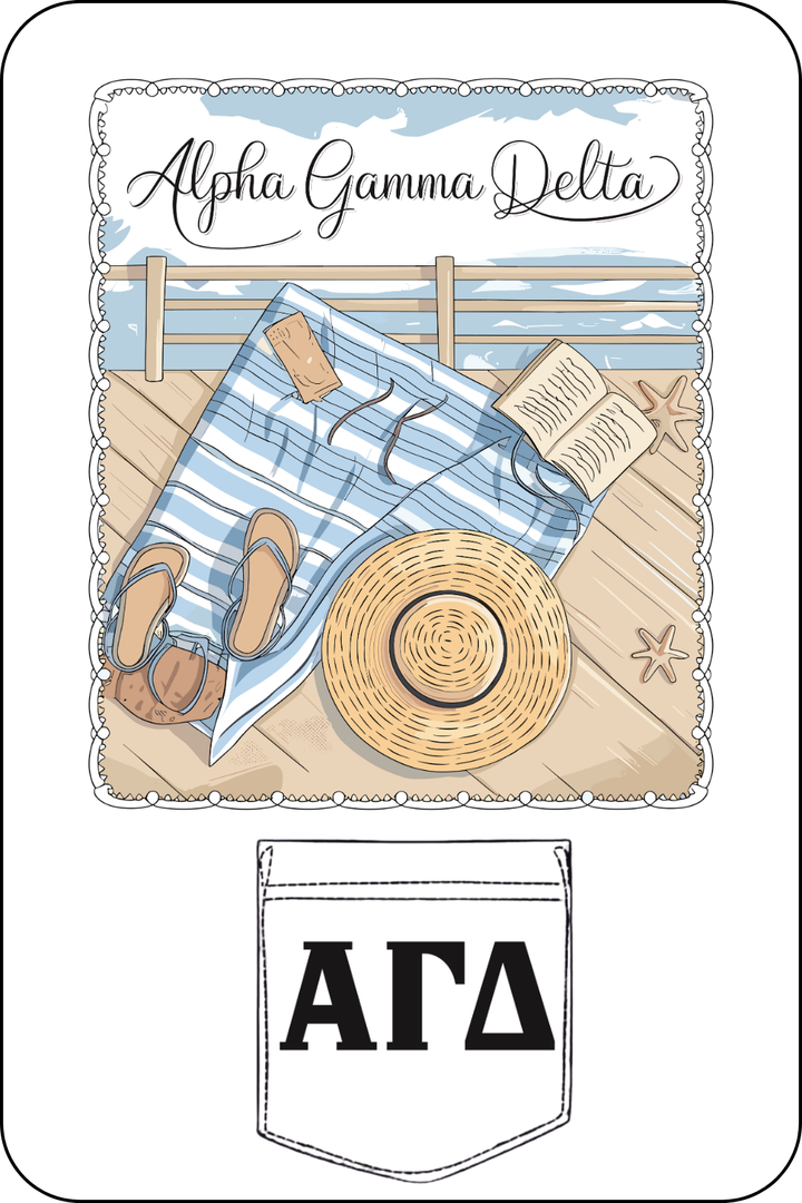 Custom Alpha Gamma Delta Summer