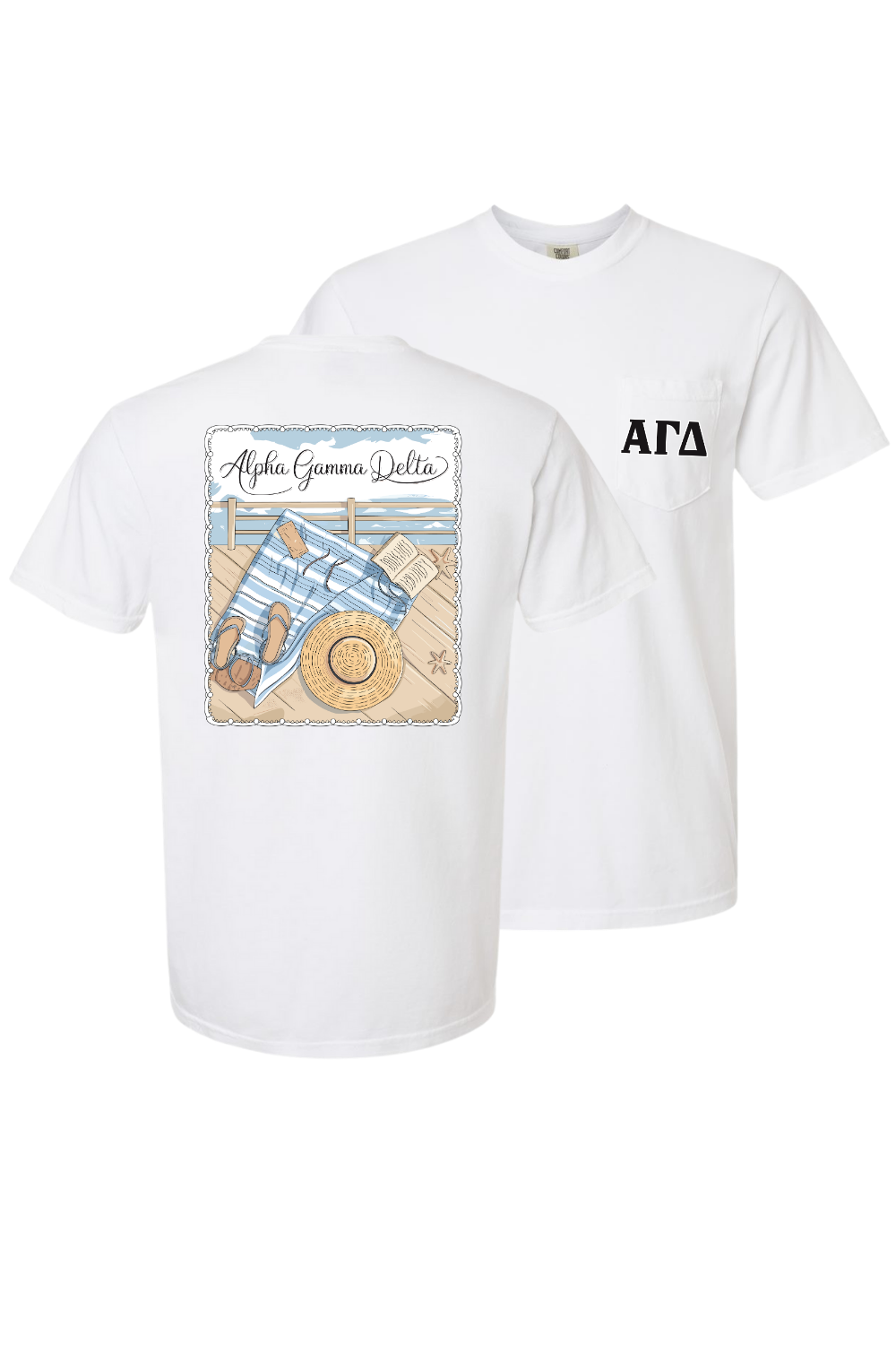 Custom Alpha Gamma Delta Summer