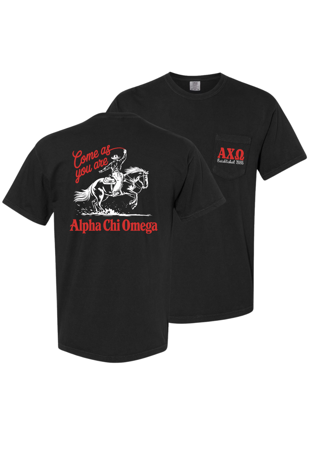 Custom Come As You Are Alpha Chi Omega