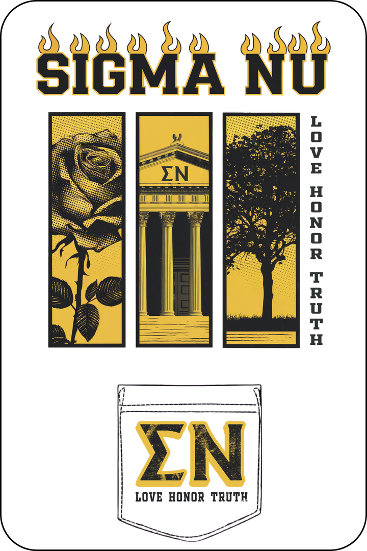 Custom Sigma NU Love Honor Truth