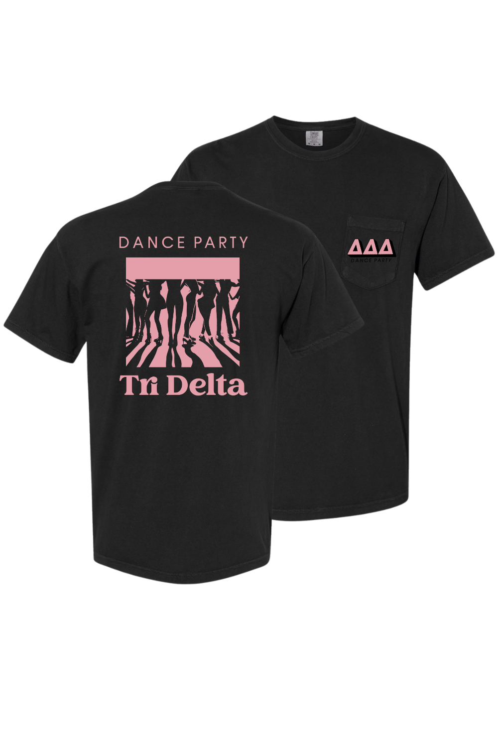 Custom Dance Party Tri Delta