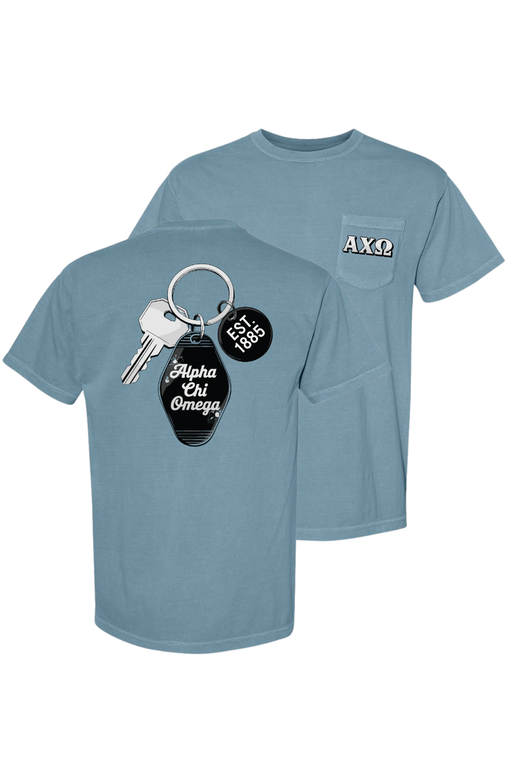 Custom Alpha Chi Omega Key