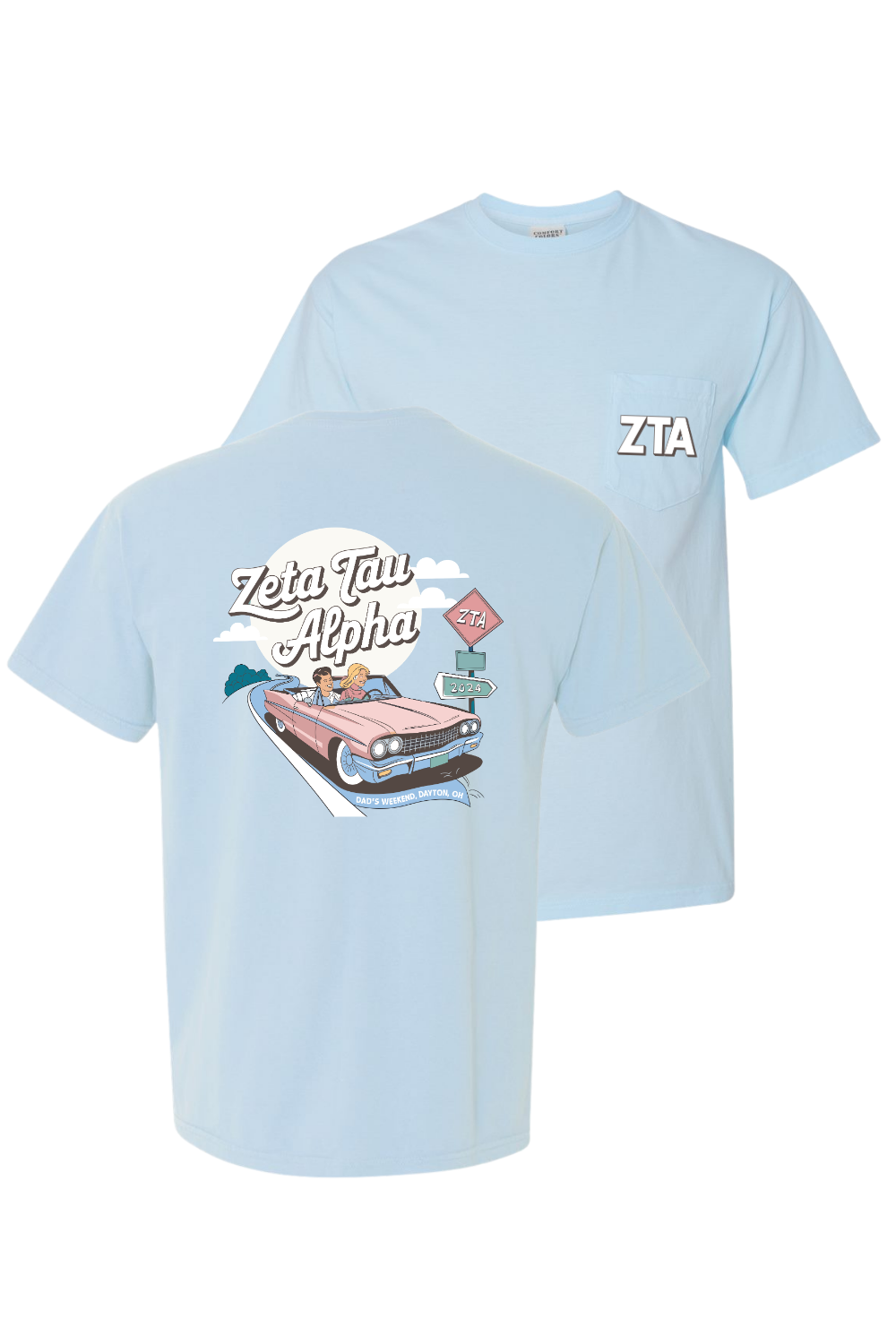 Custom Zeta Tau Alpha Dad's Weekend
