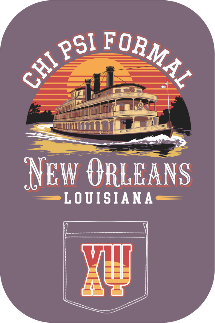 Custom Chi Psi Formal New Orleans Louisiana