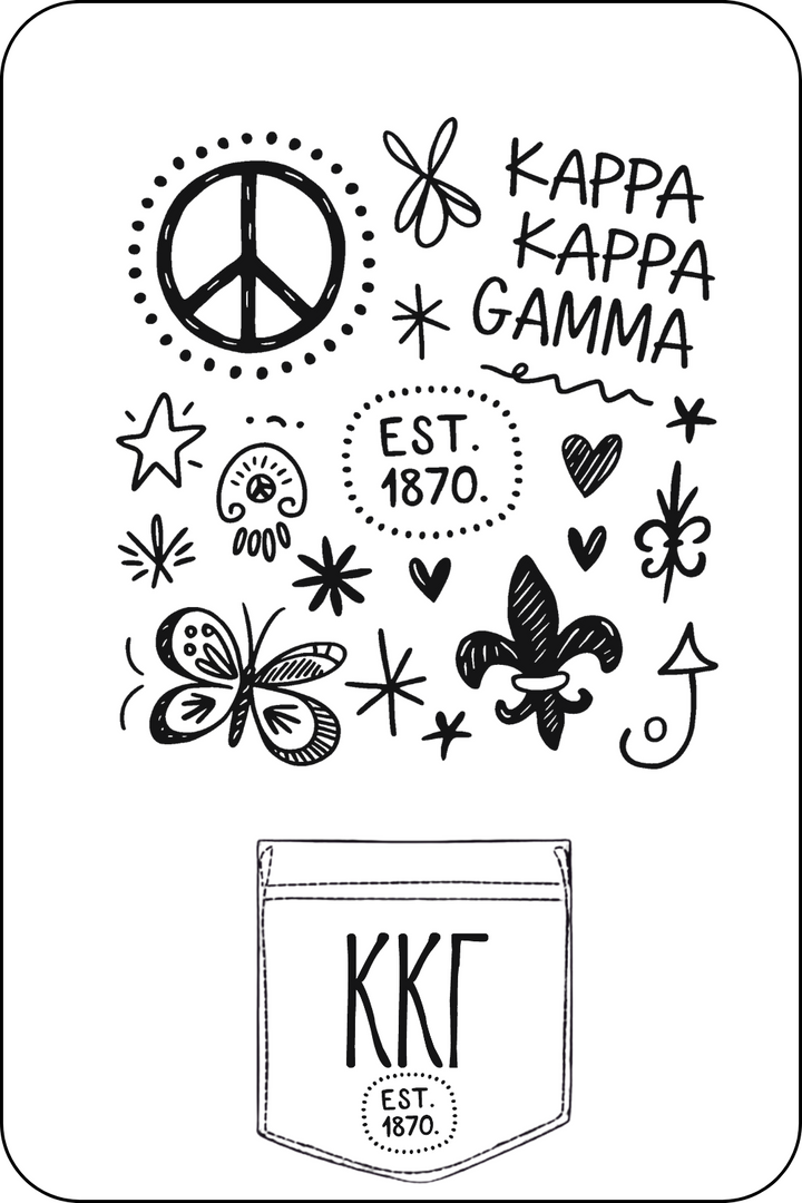 Custom Kappa Kappa Gamma Design