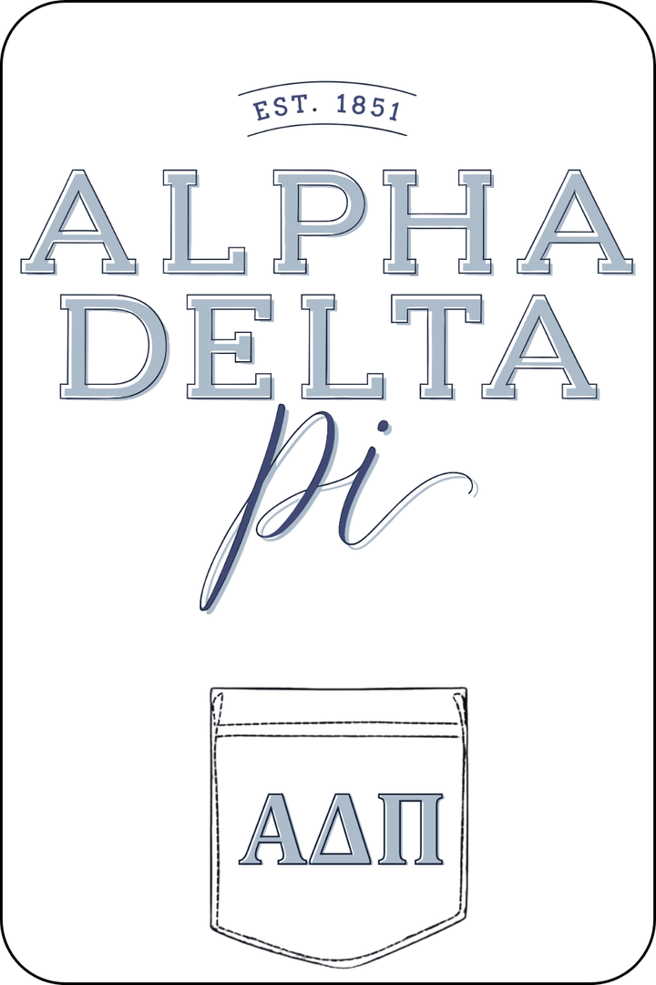 Custom Alpha Delta Pi