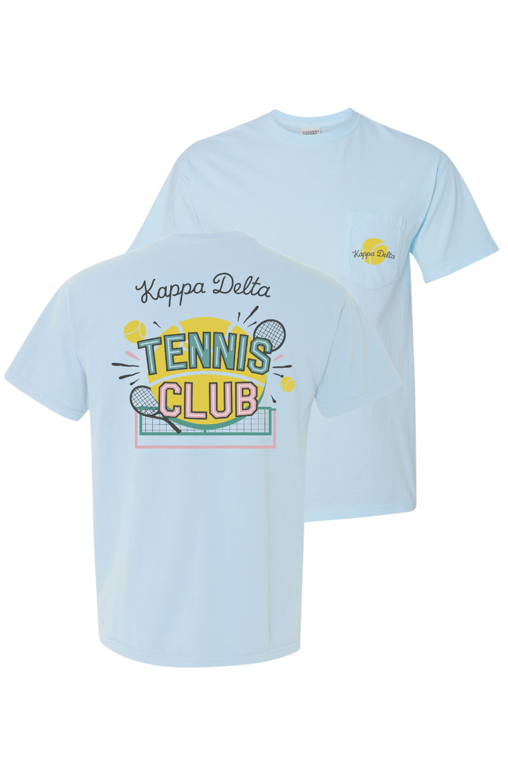 Custom Kappa Delta Tennis Club