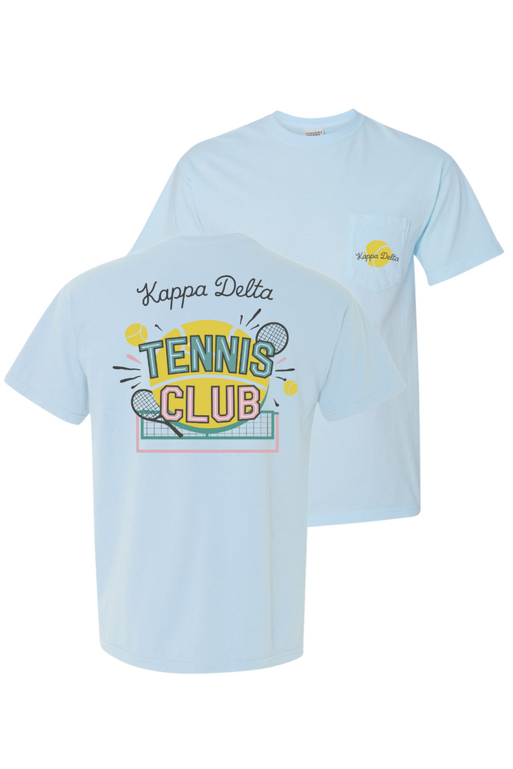 Custom Kappa Delta Tennis Club