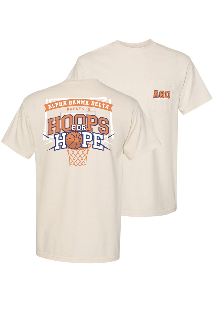 Custom Alpha Gamma Delta Hoops For Hope