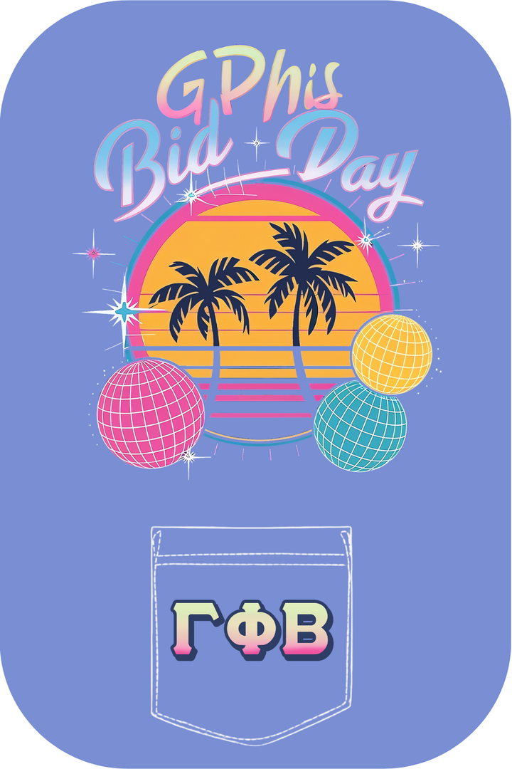 Custom GPhis Bid Day