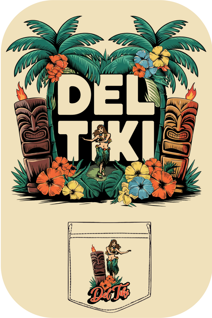 Custom Del Tiki Hawaiian Dance