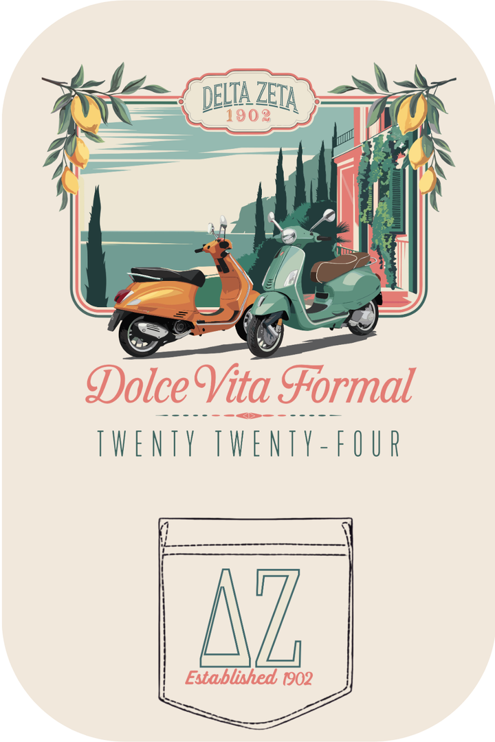 Custom Dolce Vita Formal Delta Zeta