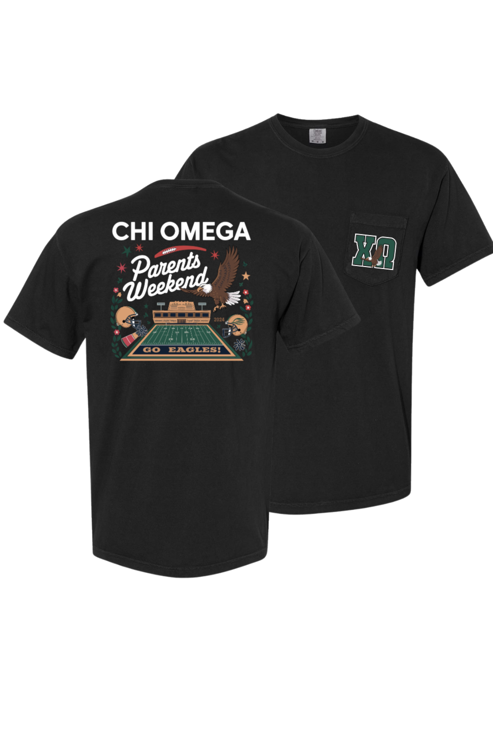 Custom Chi Omega Parents Weekend