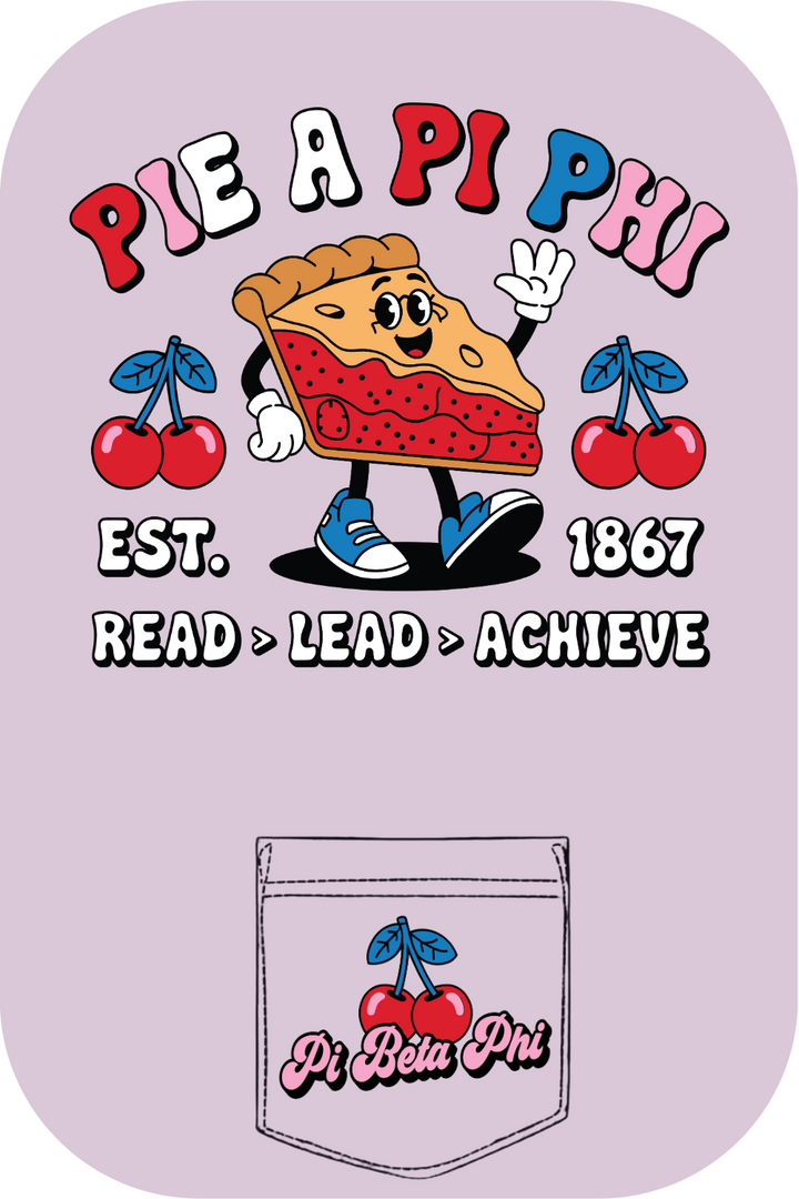 Custom Pie A Pi Phi Read Lead Achieve