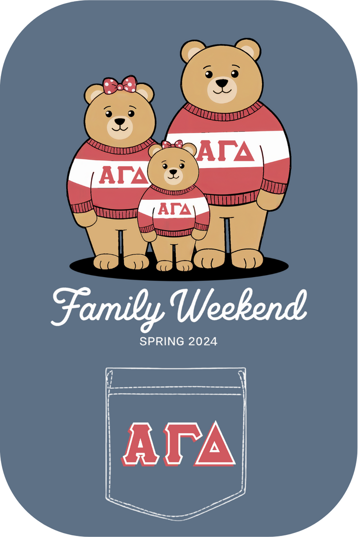 Custom Family Weekend Alpha Gamma Delta