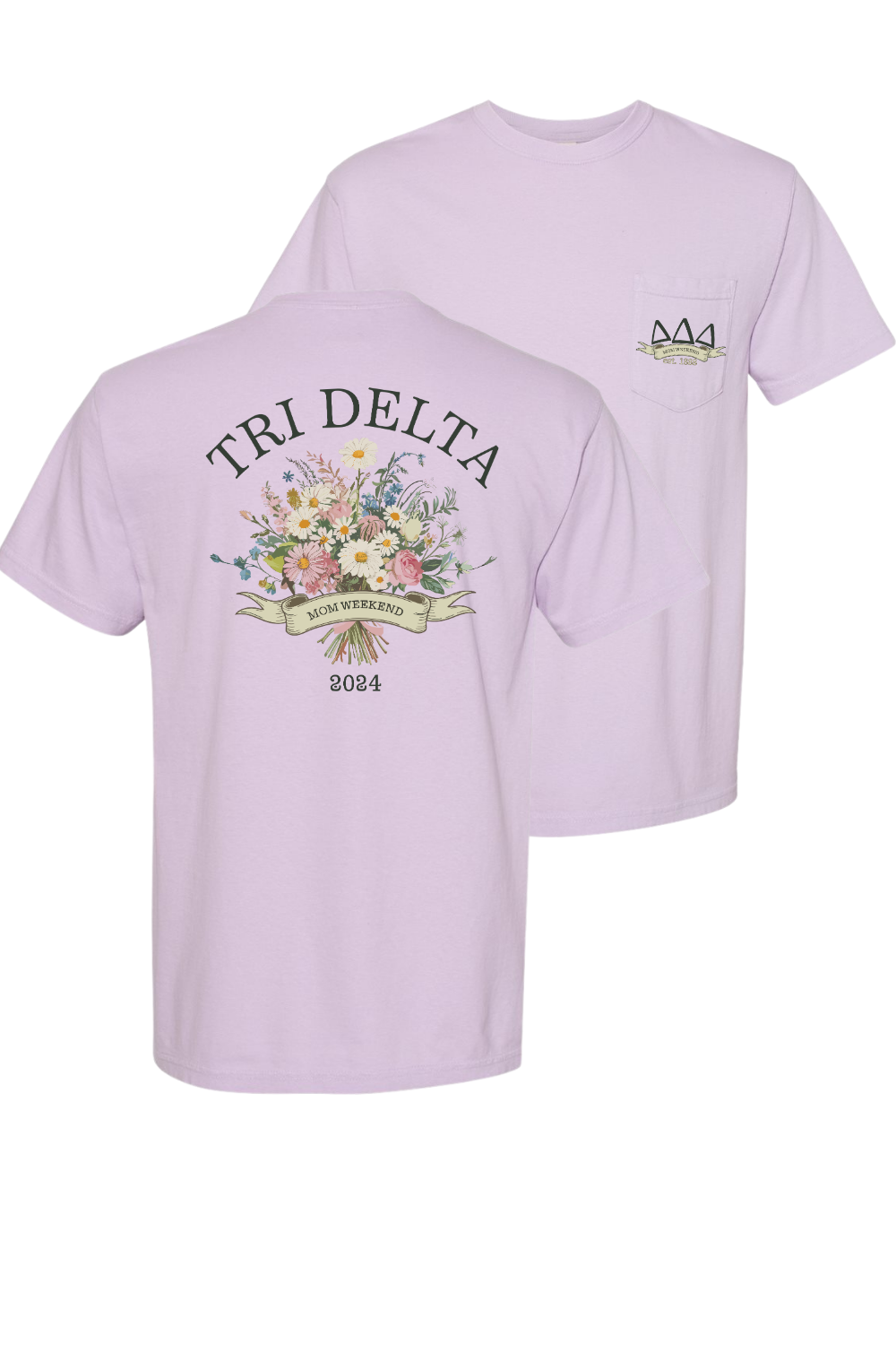 Custom Tri Delta Mom Weekend