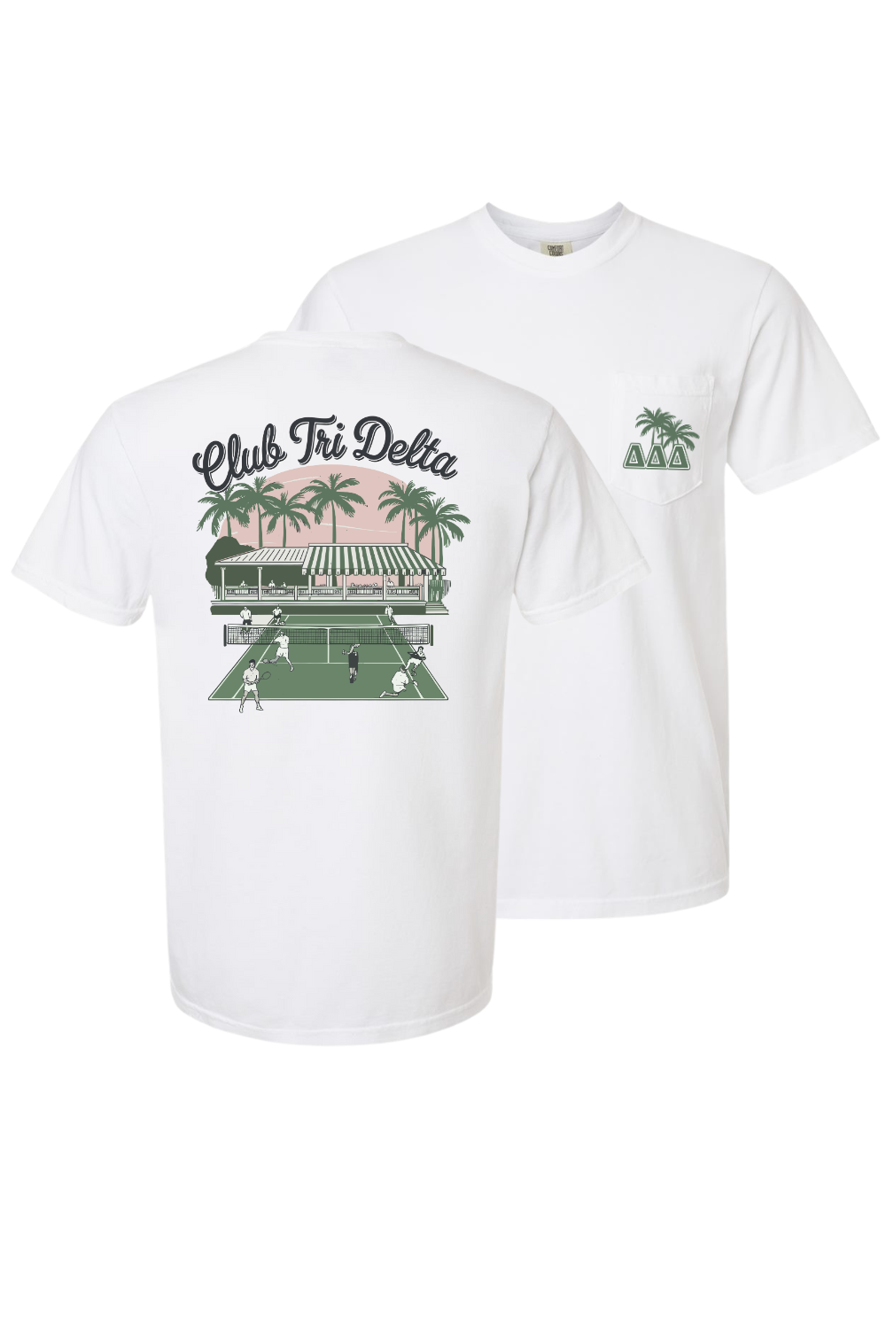 Custom Club Tri Delta