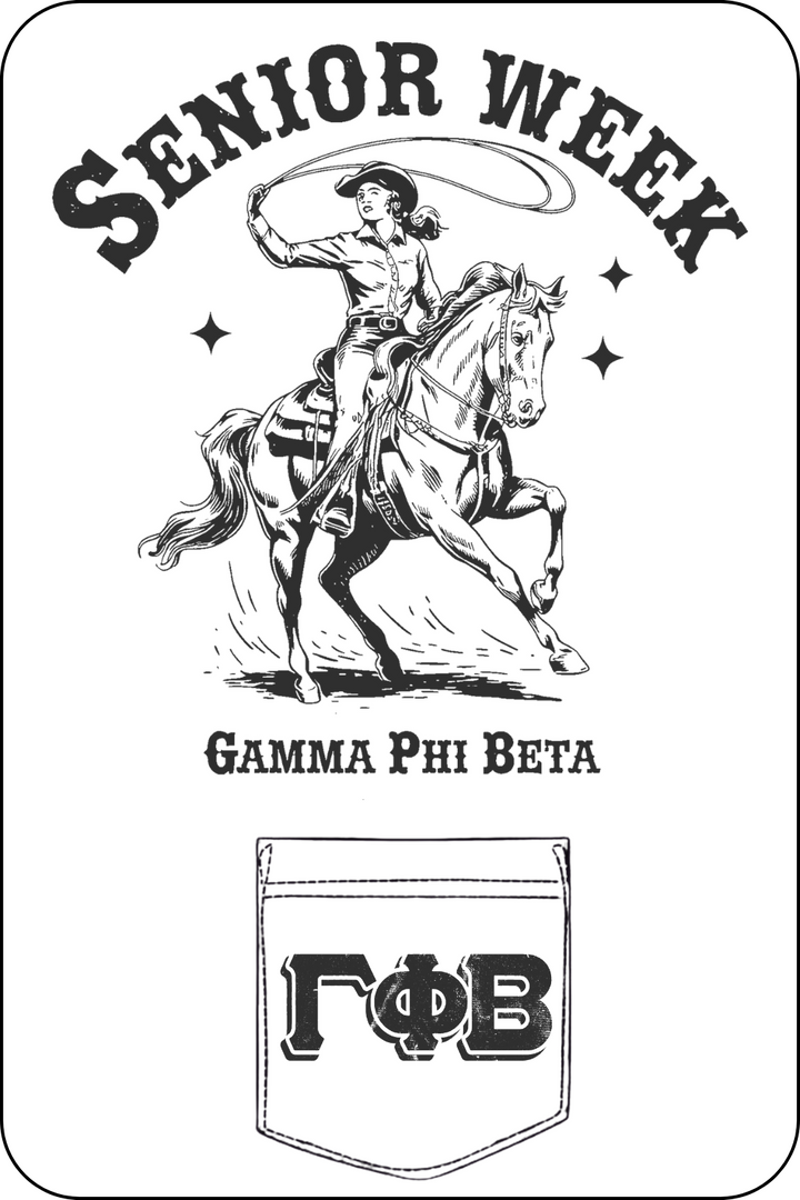 Custom Senior Week Gamma Phi Beta