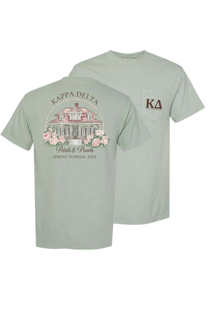 Custom Kappa Delta Petals & Pearls