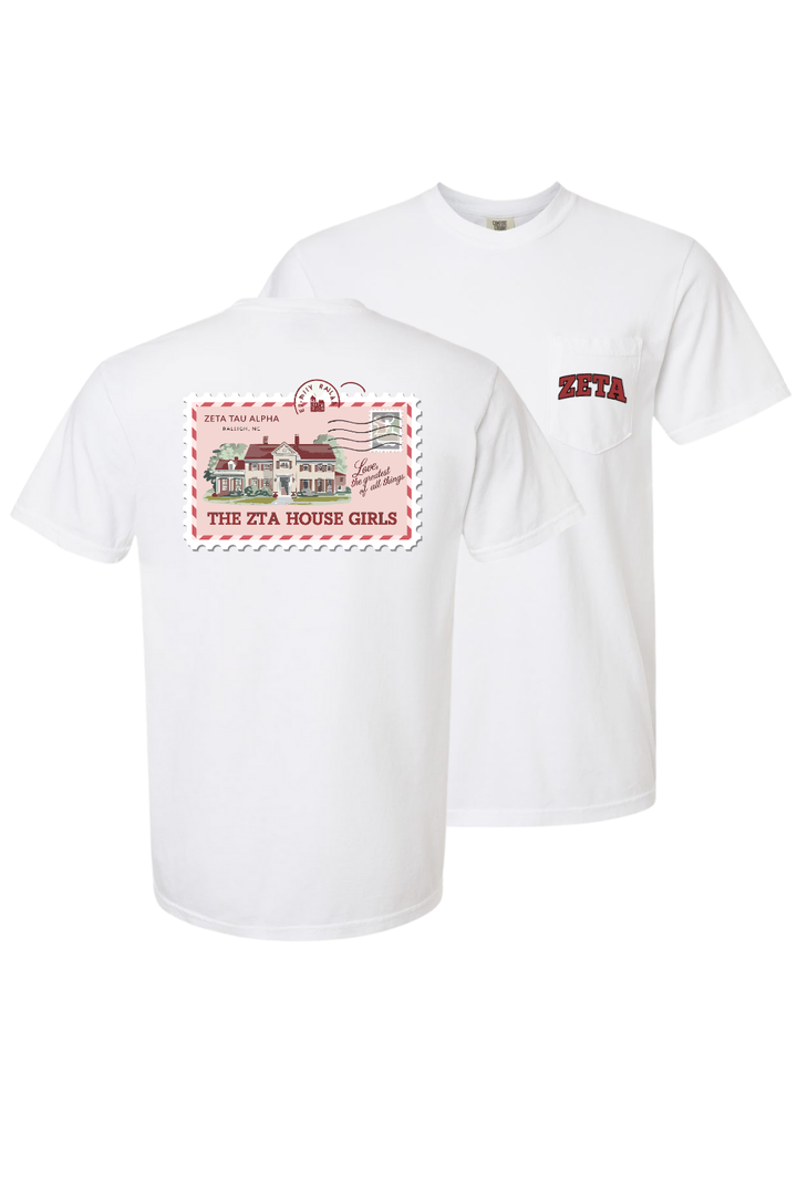 Custom Zeta Tau Alpha House Girls