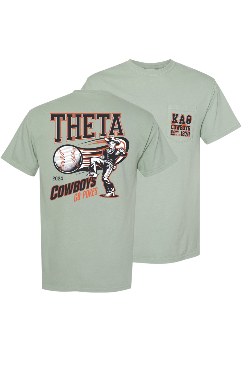 Custom Kappa Alpha Theta Cowboy Go Pokes