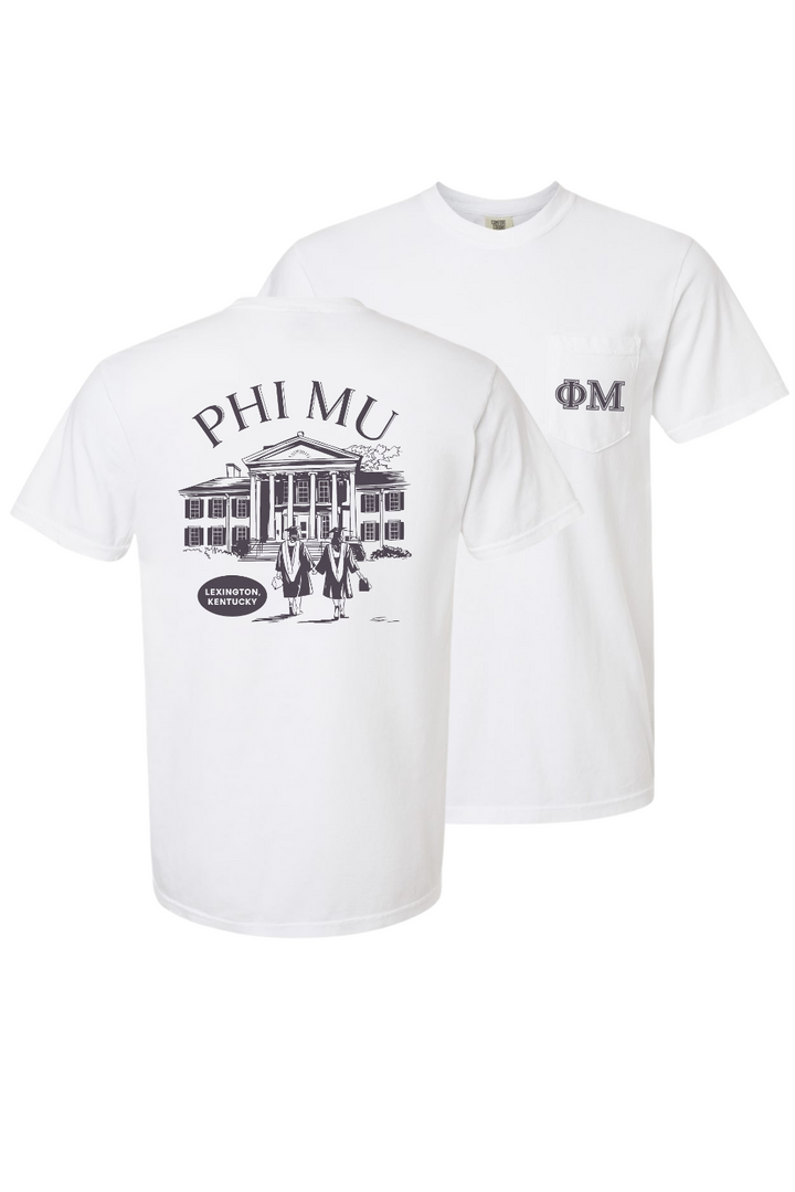 Custom Phi Mu Graduation Day