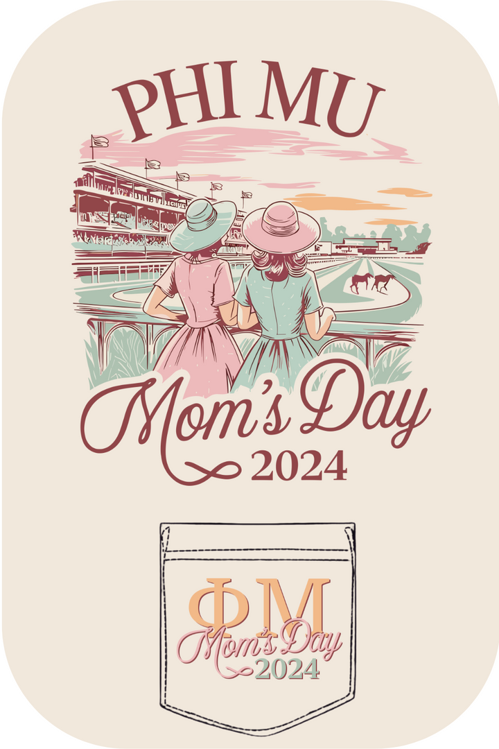 Custom Phi Mu Mom's Day