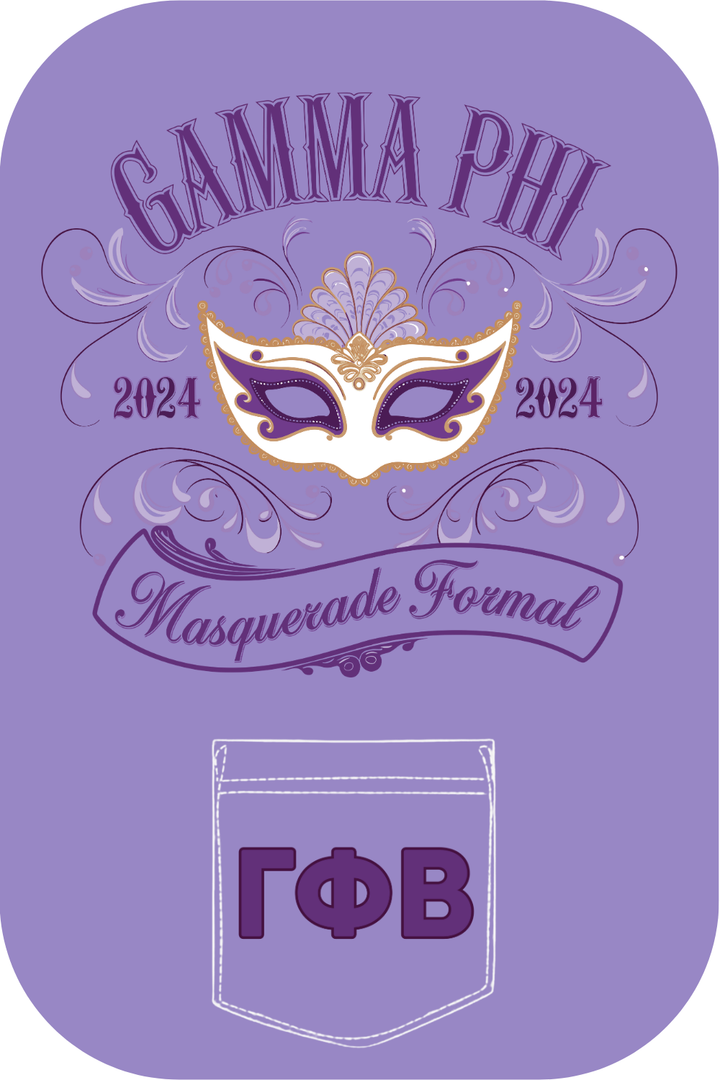 Custom Gamma Phi Masquerade Formal