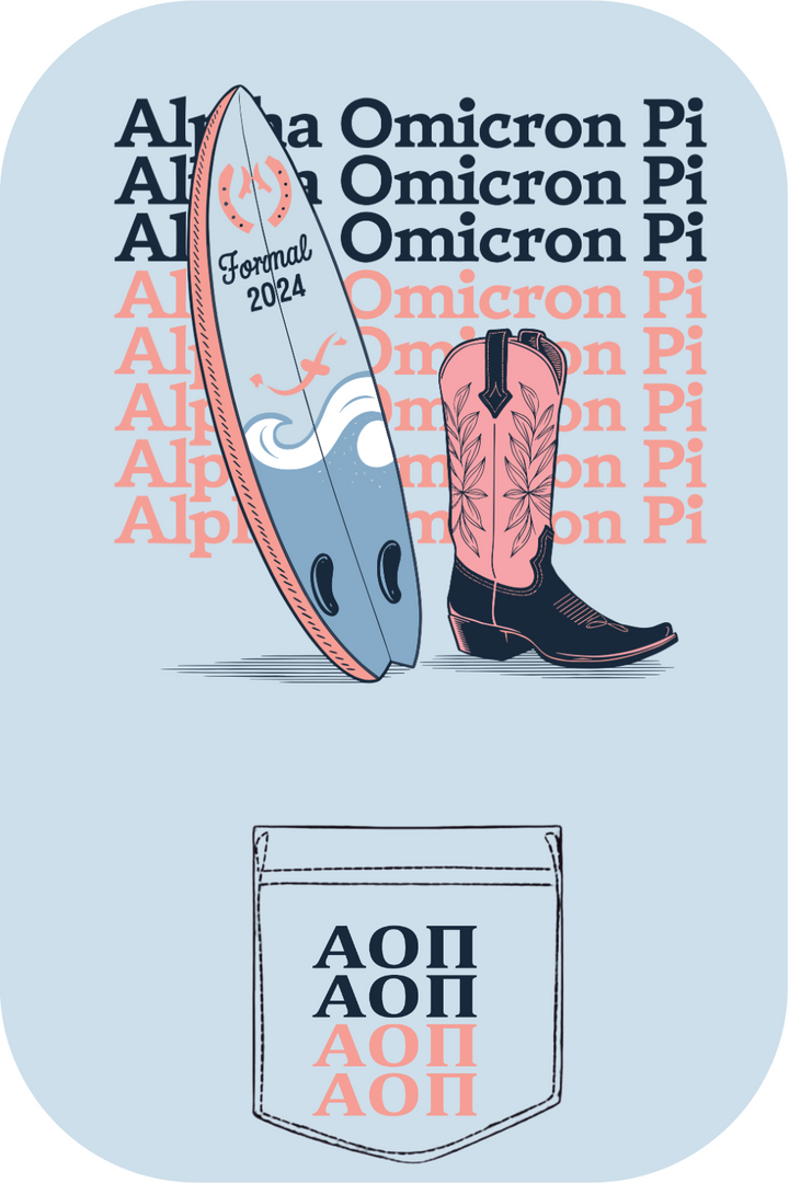 Custom Alpha Omicron Pi Formal